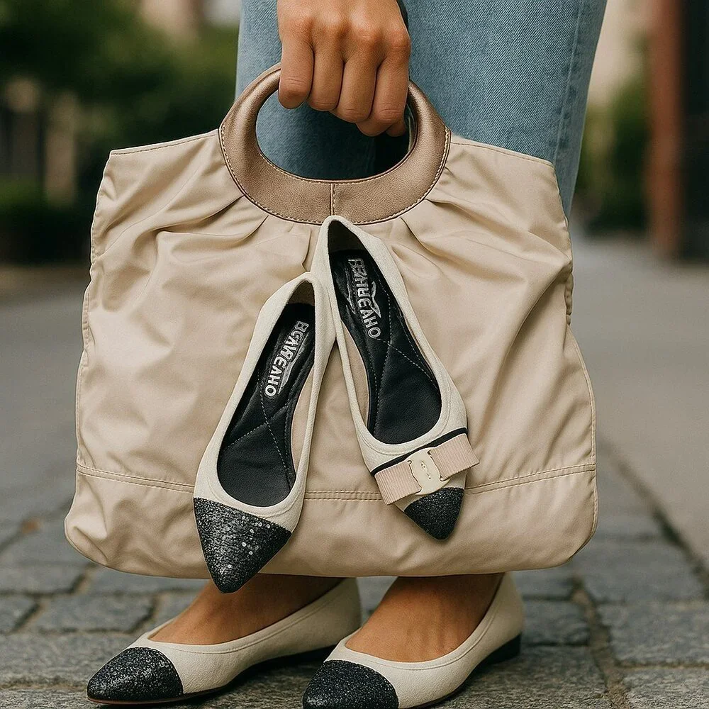 Salvatore Ferragamo Embellished VALA Tote - Picture 6 of 16